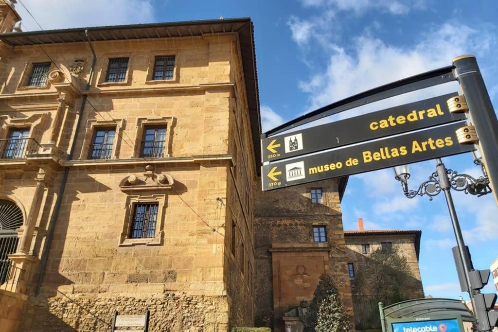 Apartamento Nuevo-Casco Histórico-Parking gratuito. Oviedo Exterior foto
